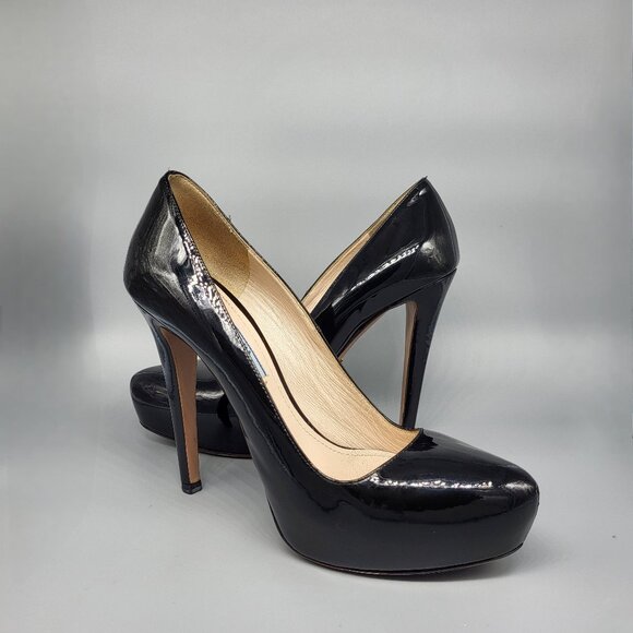 s-l400.jpg PRADA Patent Leather Hidden Platform Pumps